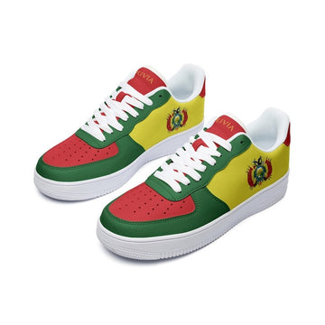 Bolivia Flag Air Force Shoes Custom Country