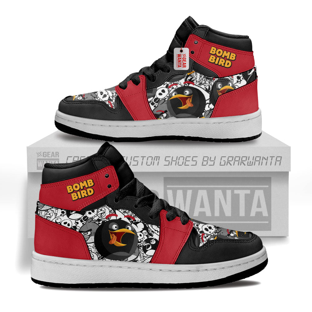 Bomb Bird Kid J1s Sneakers Cartoon Collection - Gearwanta.com