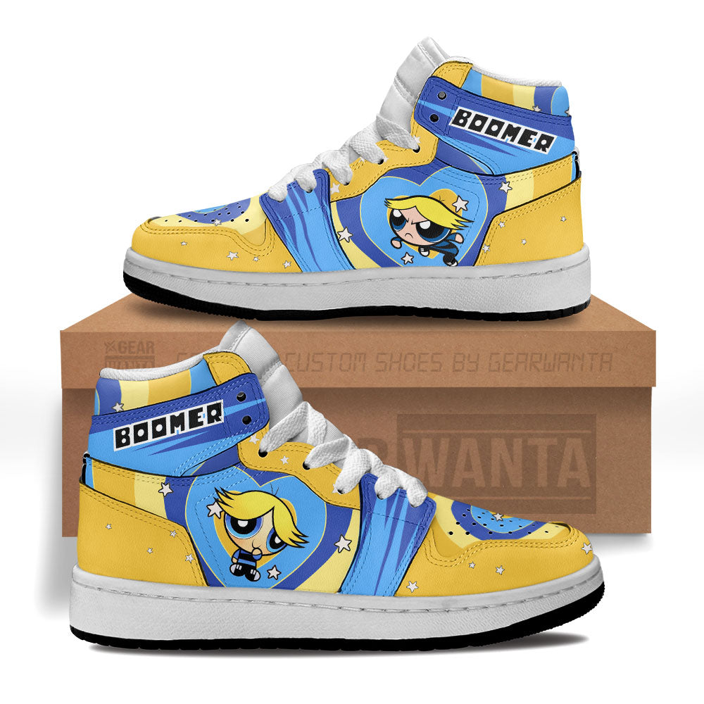 Boomer The Powerpuff Girls Kid Sneakers Custom For Kids-Gear Wanta