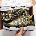 Boston Bruins J13 Sneakers Custom Shoes-Gear Wanta