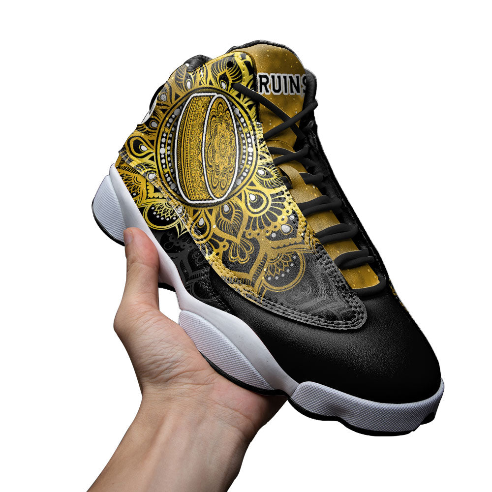 Boston Bruins J13 Sneakers Custom Shoes-Gear Wanta