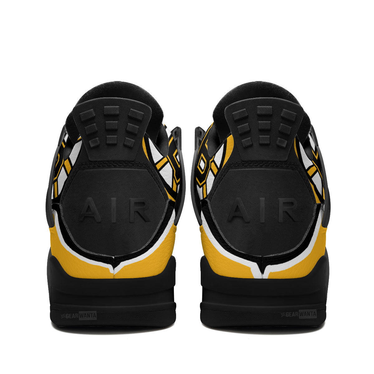 Boston Bruins Aj4 Sneakers Custom Shoes-Gear Wanta
