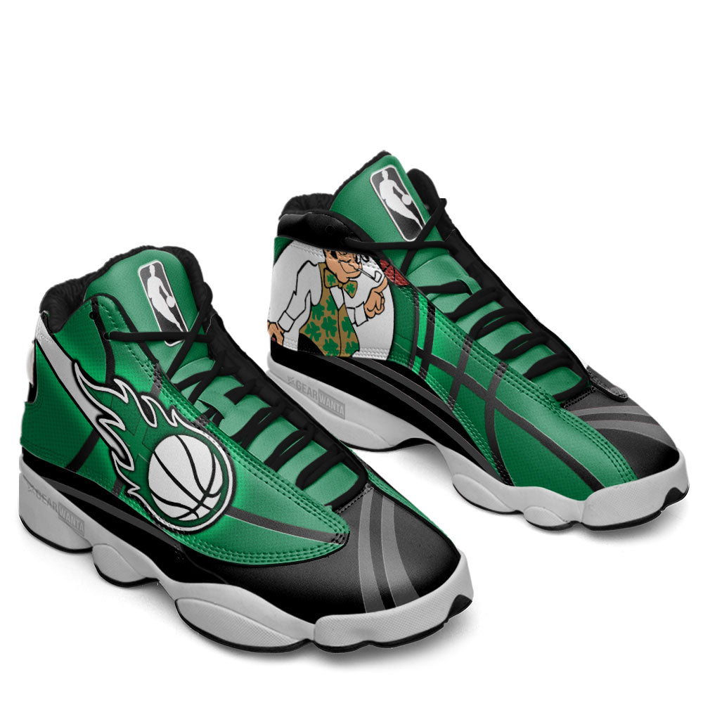 Boston Celtics J13 Sneakers Custom Shoes-Gear Wanta