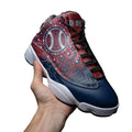 Boston Red Sox J13 Sneakers Custom Shoes-Gear Wanta