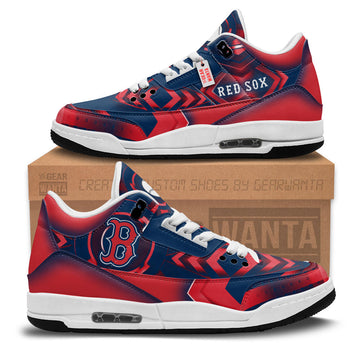 Boston Red Sox J3 Sneakers Custom Shoes-Gear Wanta