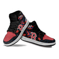 Boston Red Sox Kid Sneakers Custom-Gear Wanta