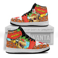 Bowser Kid J1s Sneakers Personalized Cartoon Collection - Gearwanta.com