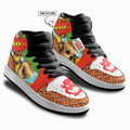 Bowser Kid J1s Sneakers Personalized Cartoon Collection - Gearwanta.com