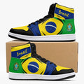 Brazil Flag JD1 High Top Shoes 