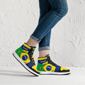 Brazil Flag JD1 High Top Shoes 