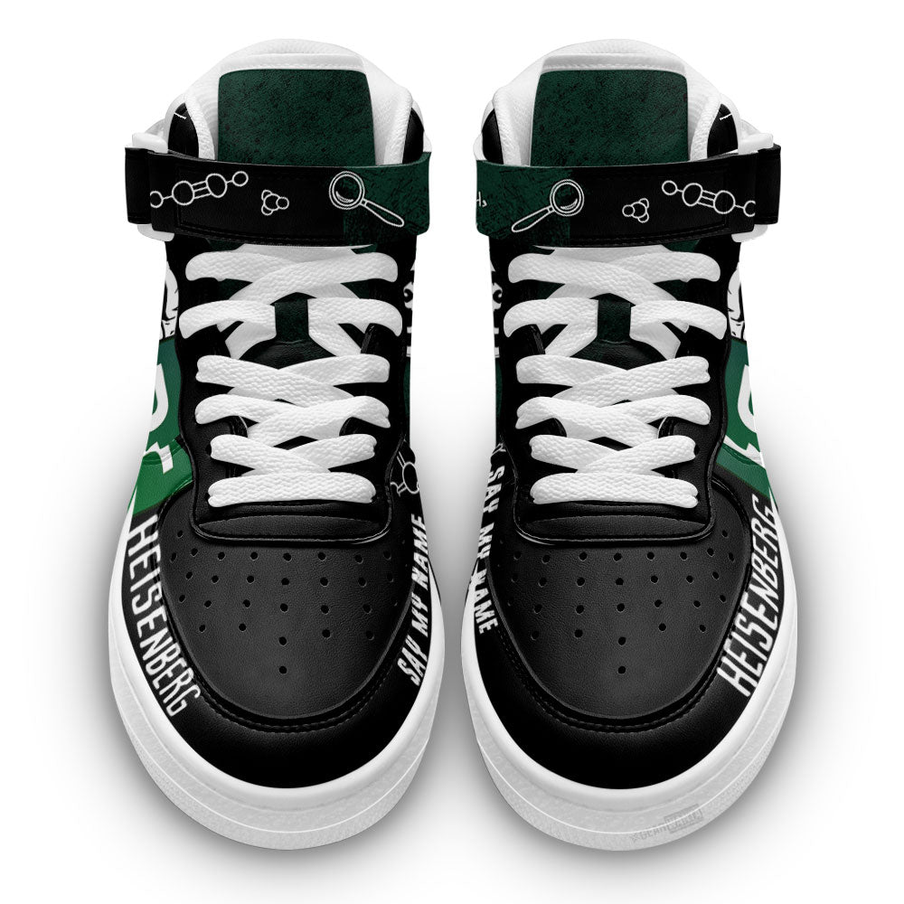 Breaking Bad Air Mid Shoes Custom Sneakers Fans-Gear Wanta