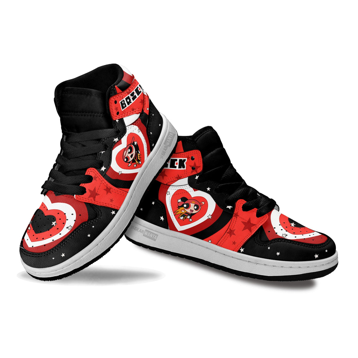 Brick The Powerpuff Girls Kid Sneakers Custom For Kids-Gear Wanta