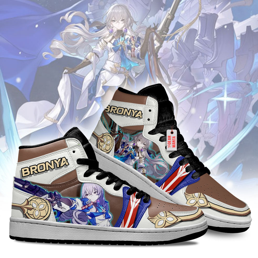 Bronya Honkai Star Rail J1 Shoes Custom For Fans TT20-Gear Wanta