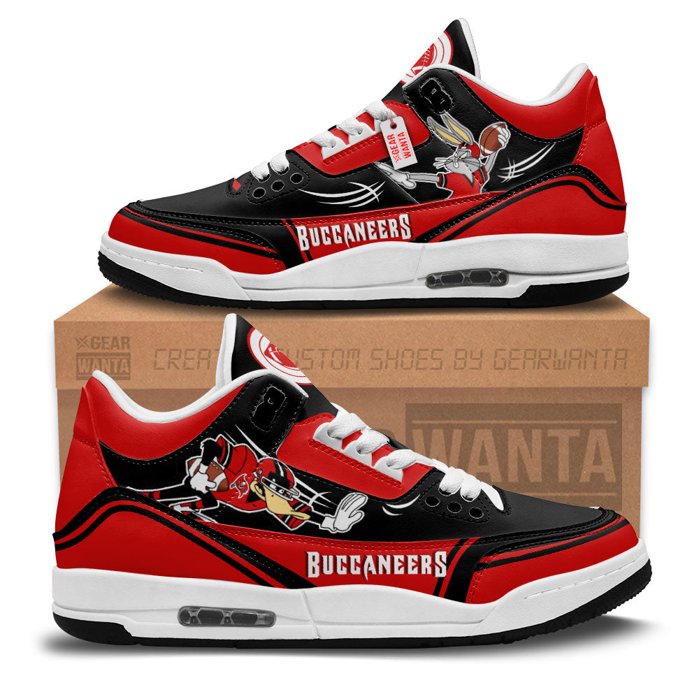 Buccaneer Pirates J3 Sneakers Custom Shoes-Gear Wanta