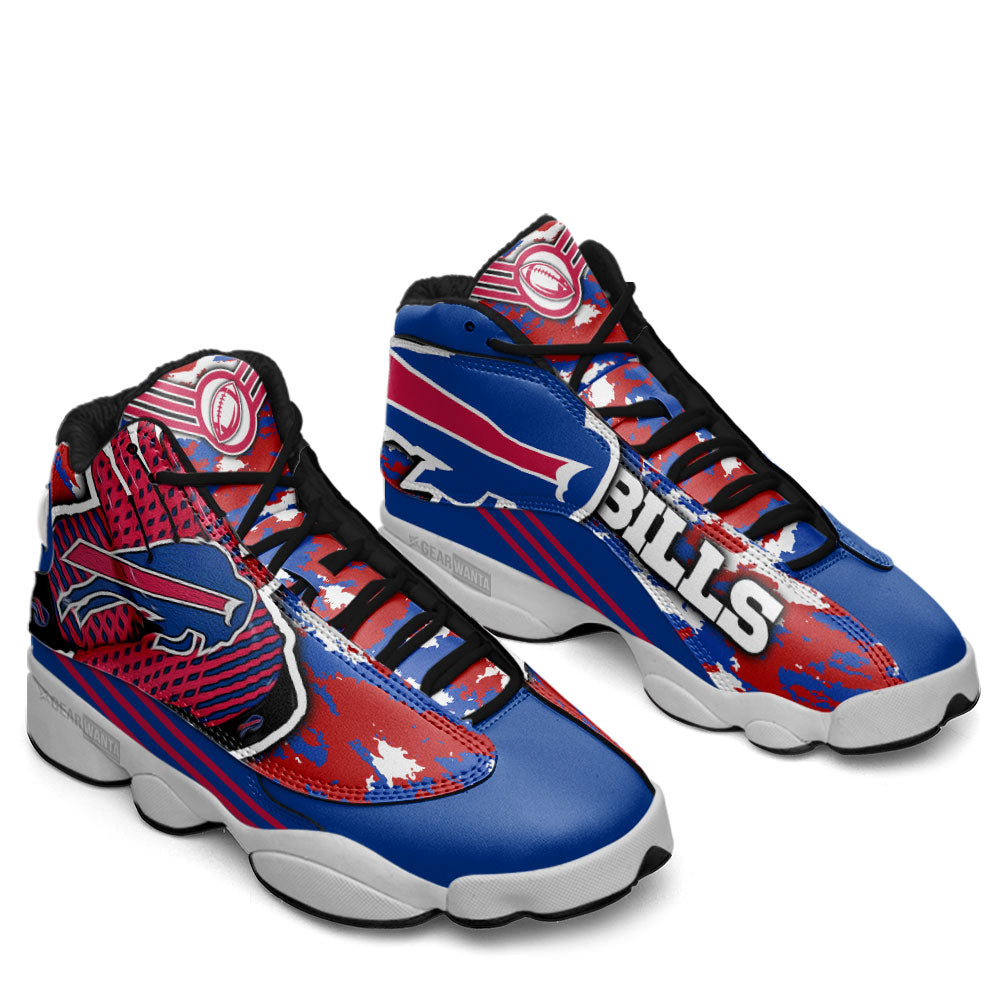 Buffalo Bills J13 Sneakers Custom Shoes-Gear Wanta