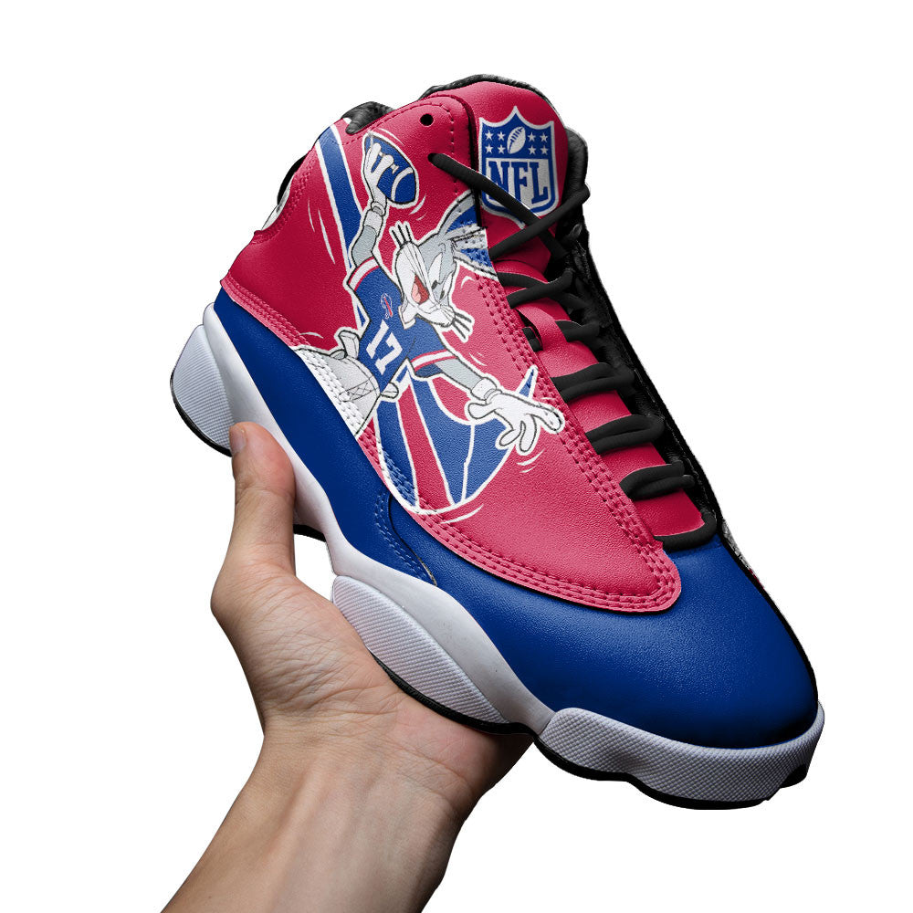 Buffalo Bills J13 Sneakers Custom Shoes-Gear Wanta