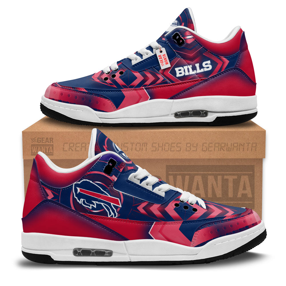 Buffalo Bills J3 Sneakers Custom Shoes-Gear Wanta