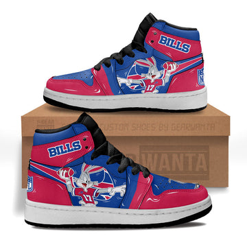 Buffalo Bills Kid Sneakers Custom-Gear Wanta