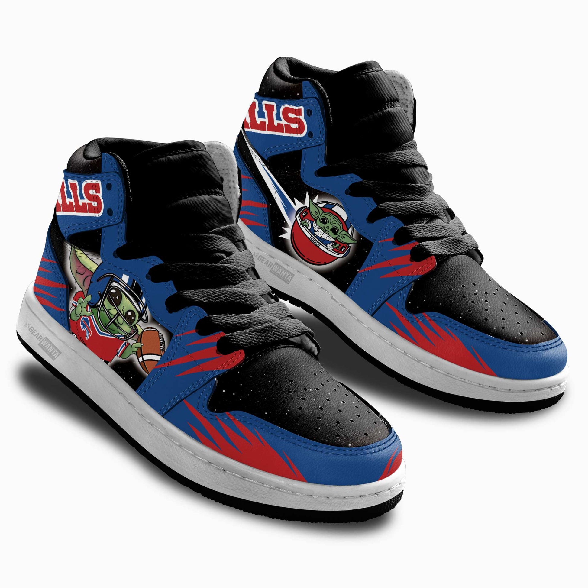 Buffalo Bills Kid Sneakers Custom For Kids-Gear Wanta