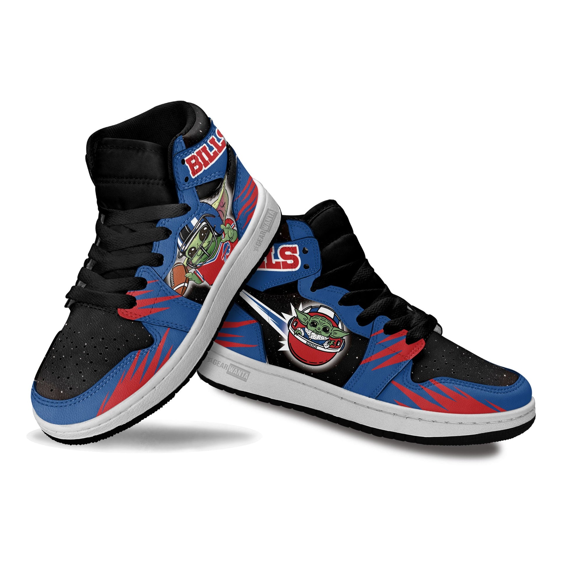 Buffalo Bills Kid Sneakers Custom For Kids-Gear Wanta