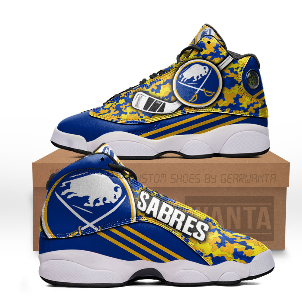 Buffalo Sabres J13 Sneakers Custom Shoes-Gear Wanta