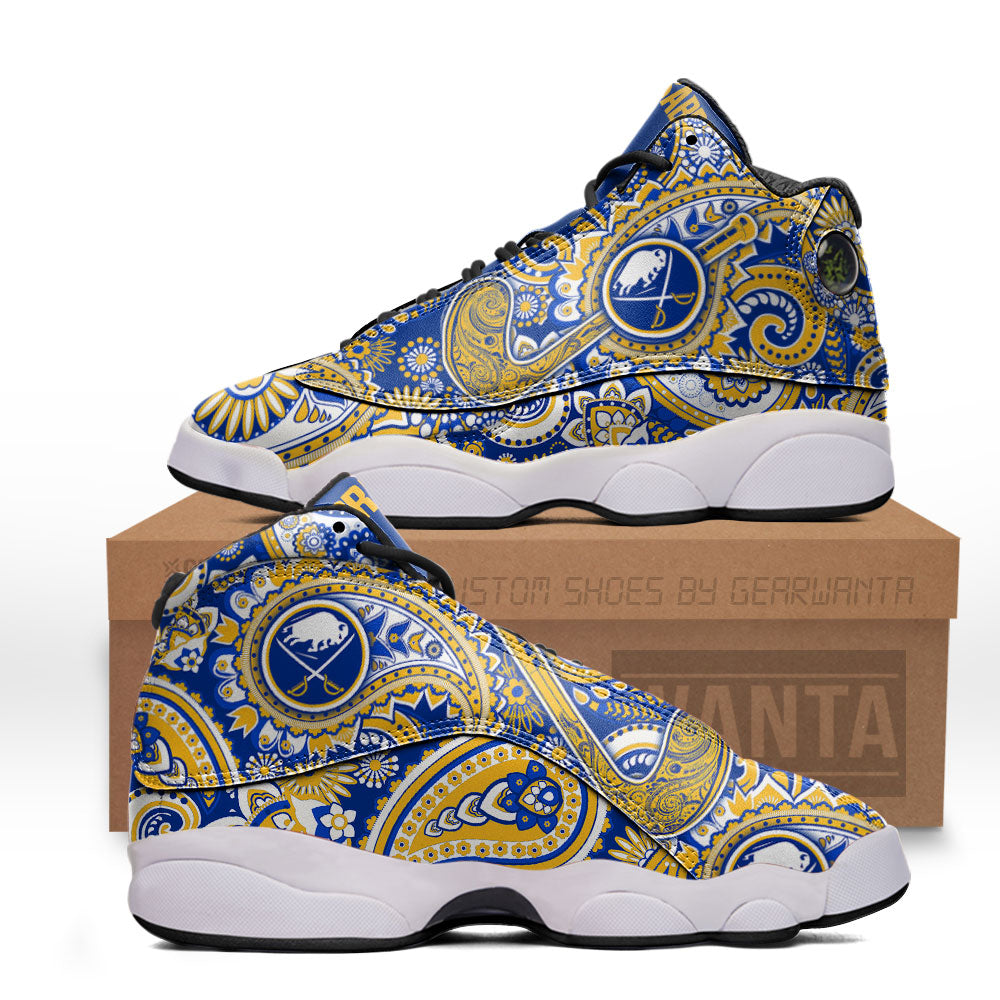 Buffalo Sabres J13 Sneakers Custom Shoes-Gear Wanta