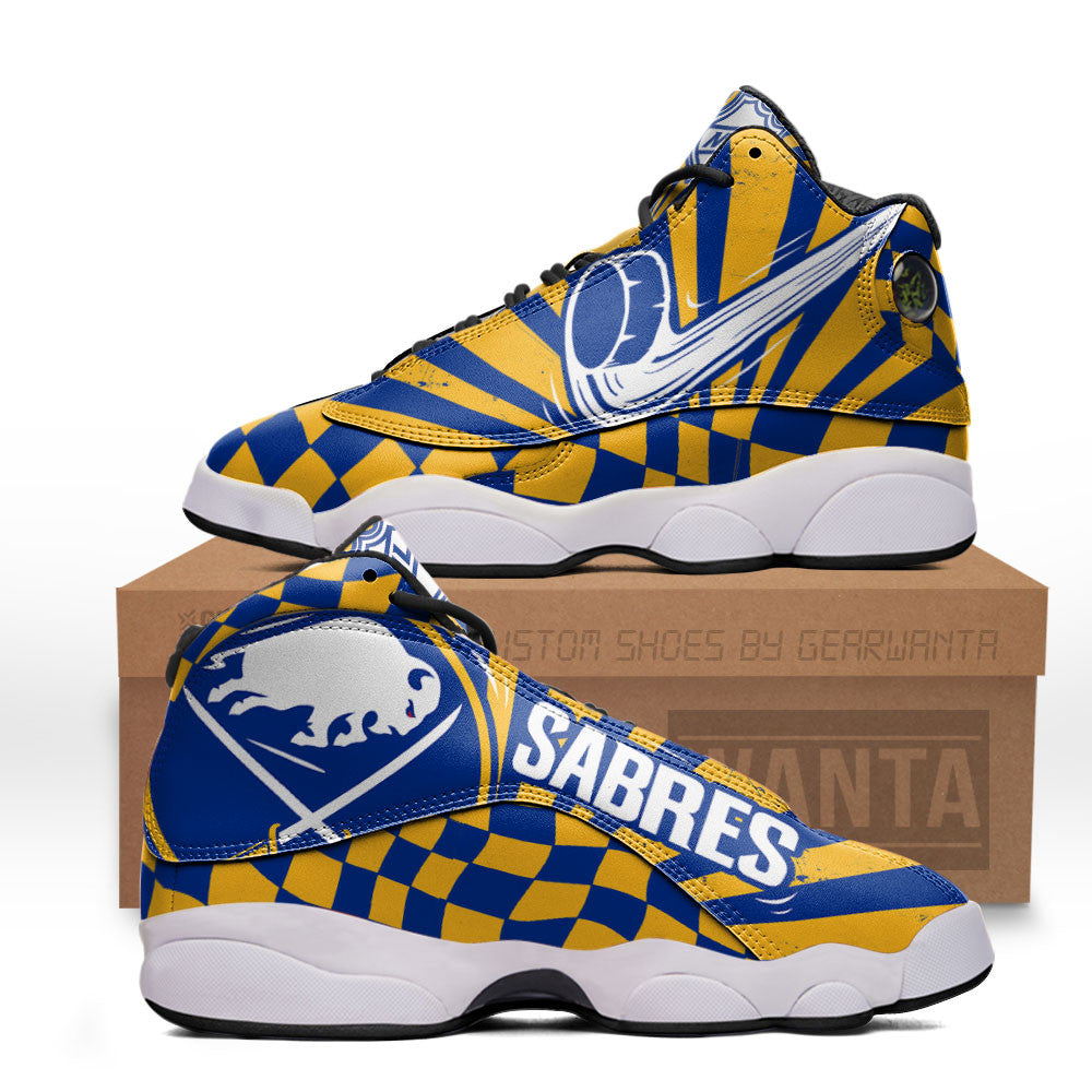 Buffalo Sabres J13 Sneakers Sport Custom Shoes-Gear Wanta