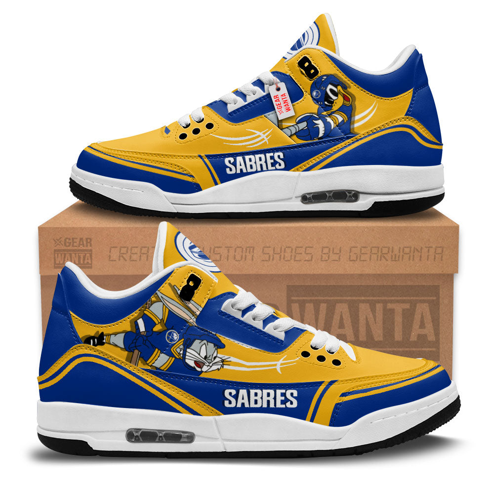 Buffalo Sabres J3 Sneakers Custom Shoes-Gear Wanta