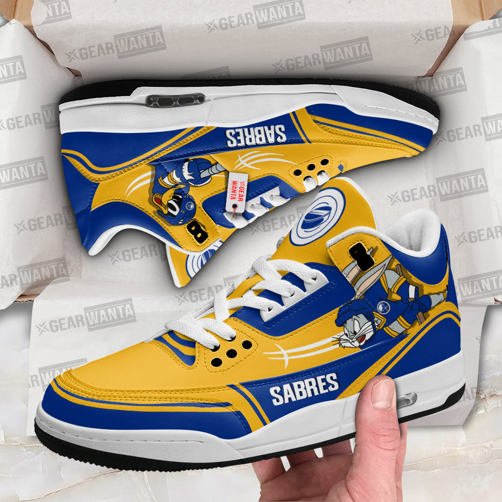 Buffalo Sabres J3 Sneakers Custom Shoes-Gear Wanta