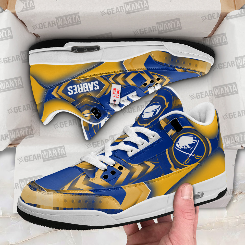 Buffalo Sabres J3 Sneakers Custom Shoes-Gear Wanta