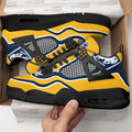 Buffalo Sabres Aj4 Sneakers Custom Shoes-Gear Wanta