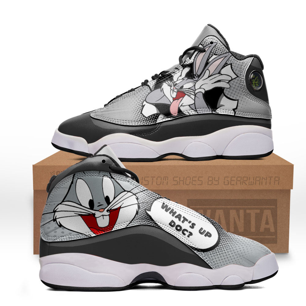 Bugs Bunny J13 Sneakers Custom Comic Style Shoes-Gear Wanta