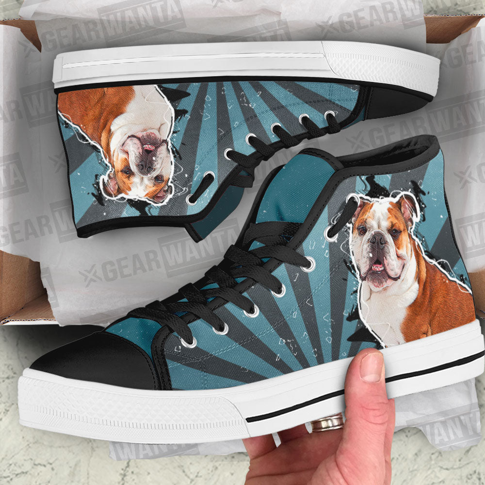 Bulldog High Top Shoes Custom-Gear Wanta