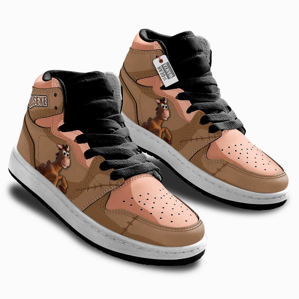 Bullseye Horse Kids Sneakers Custom Shoes For Kid Gearwanta.com