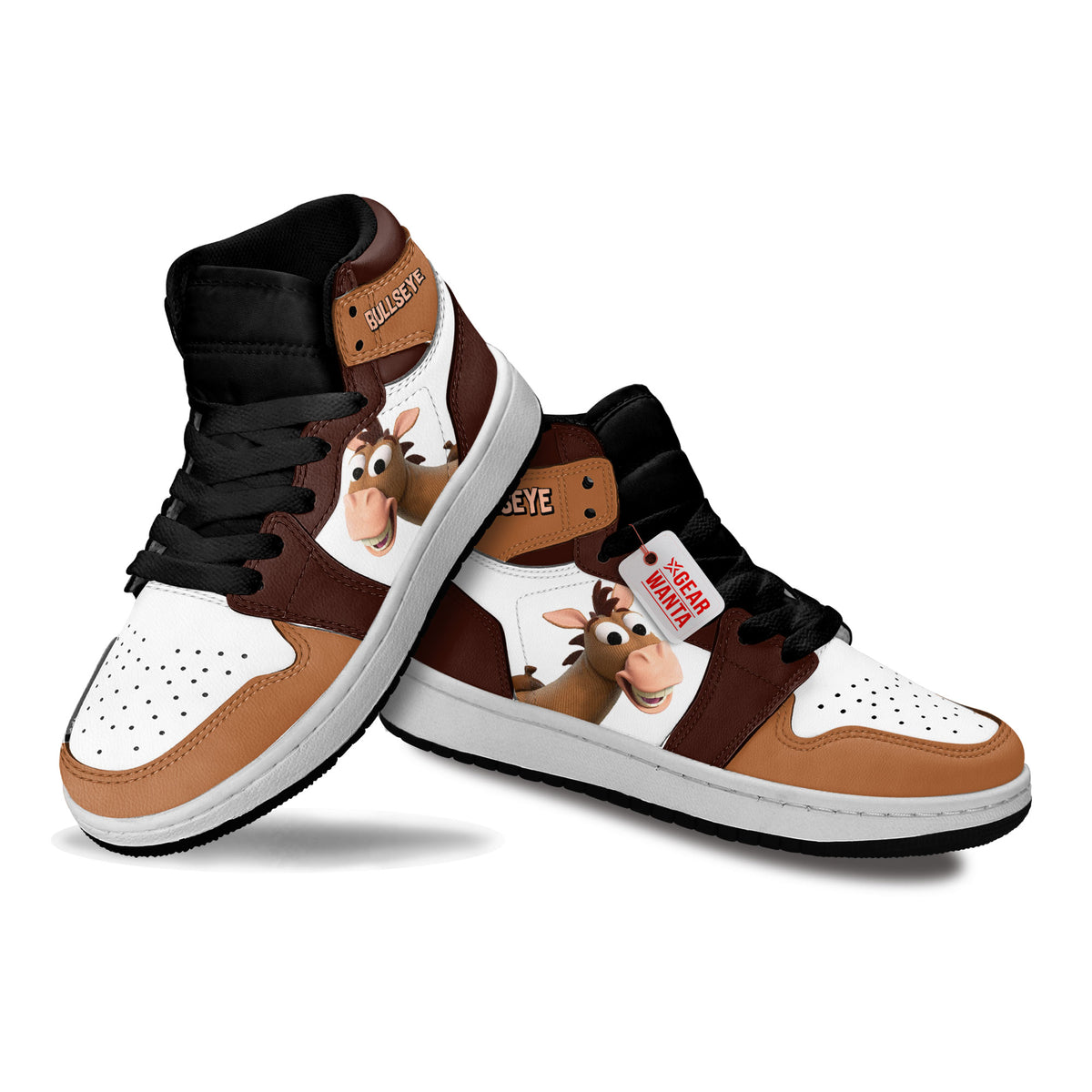 Bullseye Kid J1s Sneakers Personalized Cartoon Collection - Gearwanta.com