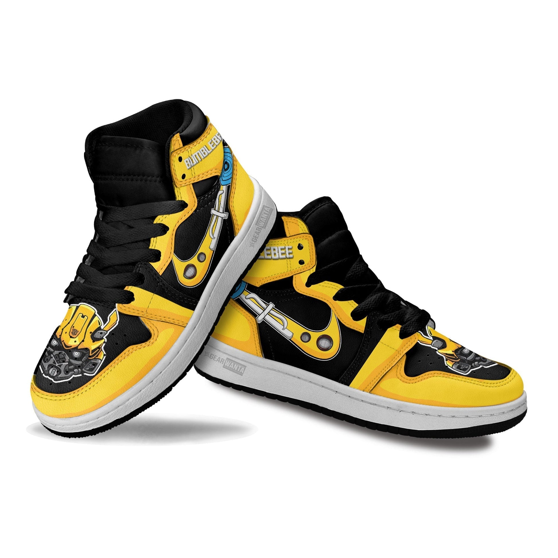 Bumblebee Transformer Kid Sneakers Custom-Gear Wanta