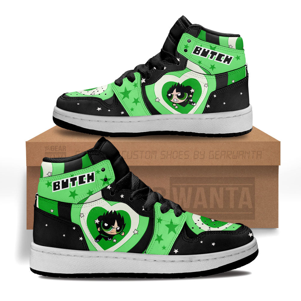 Butch The Powerpuff Girls Kid Sneakers Custom For Kids-Gear Wanta