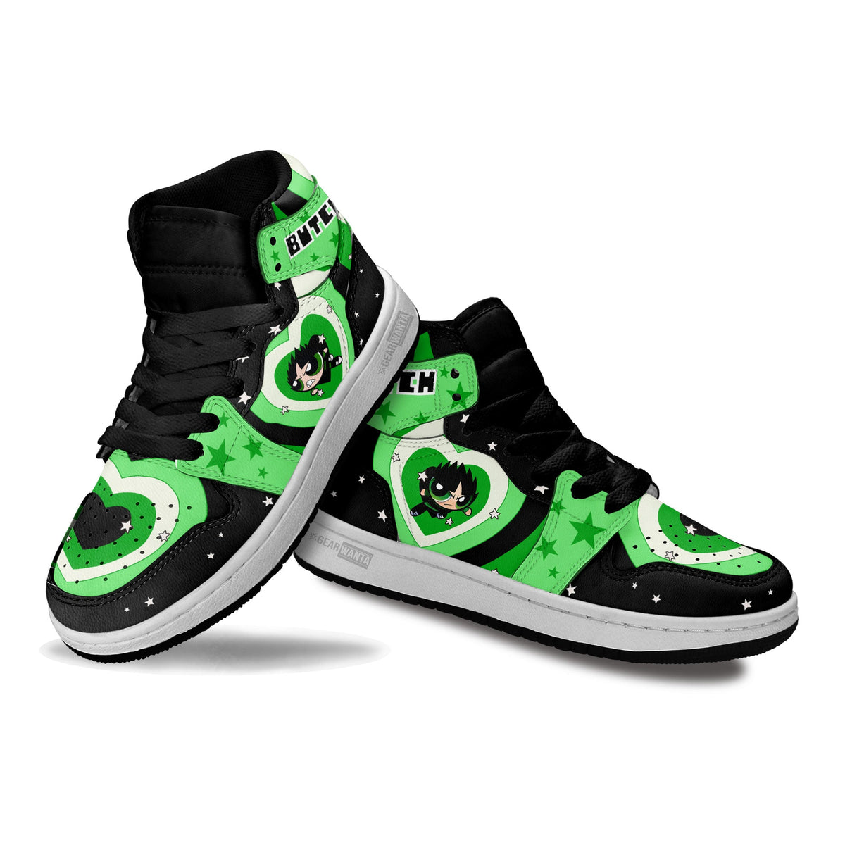 Butch The Powerpuff Girls Kid Sneakers Custom For Kids-Gear Wanta
