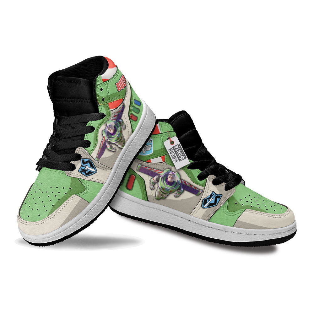 Buzz Lightyear Kids Shoes Custom Sneakers For Kid Gearwanta.com