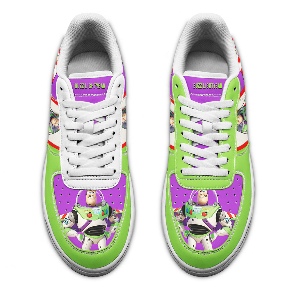 Buzz Lightyear Toy Story Air Sneakers Custom Cartoon Shoes-Gear Wanta