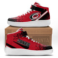 C Hurricanes Air Mid Shoes Custom Hockey Sneakers Fans-Gear Wanta