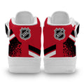 C Hurricanes Air Mid Shoes Custom Hockey Sneakers Fans-Gear Wanta