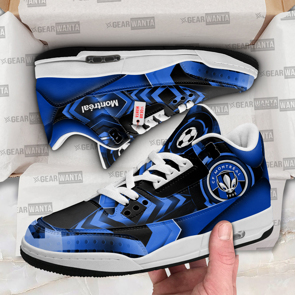 CF Montréal J3 Sneakers Custom Shoes-Gear Wanta