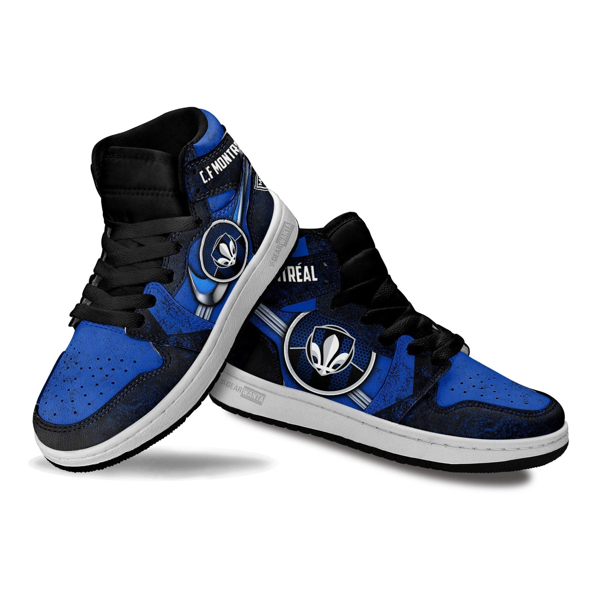 CF Montréal Kid J1 Sneakers Custom Shoes For Kids-Gear Wanta