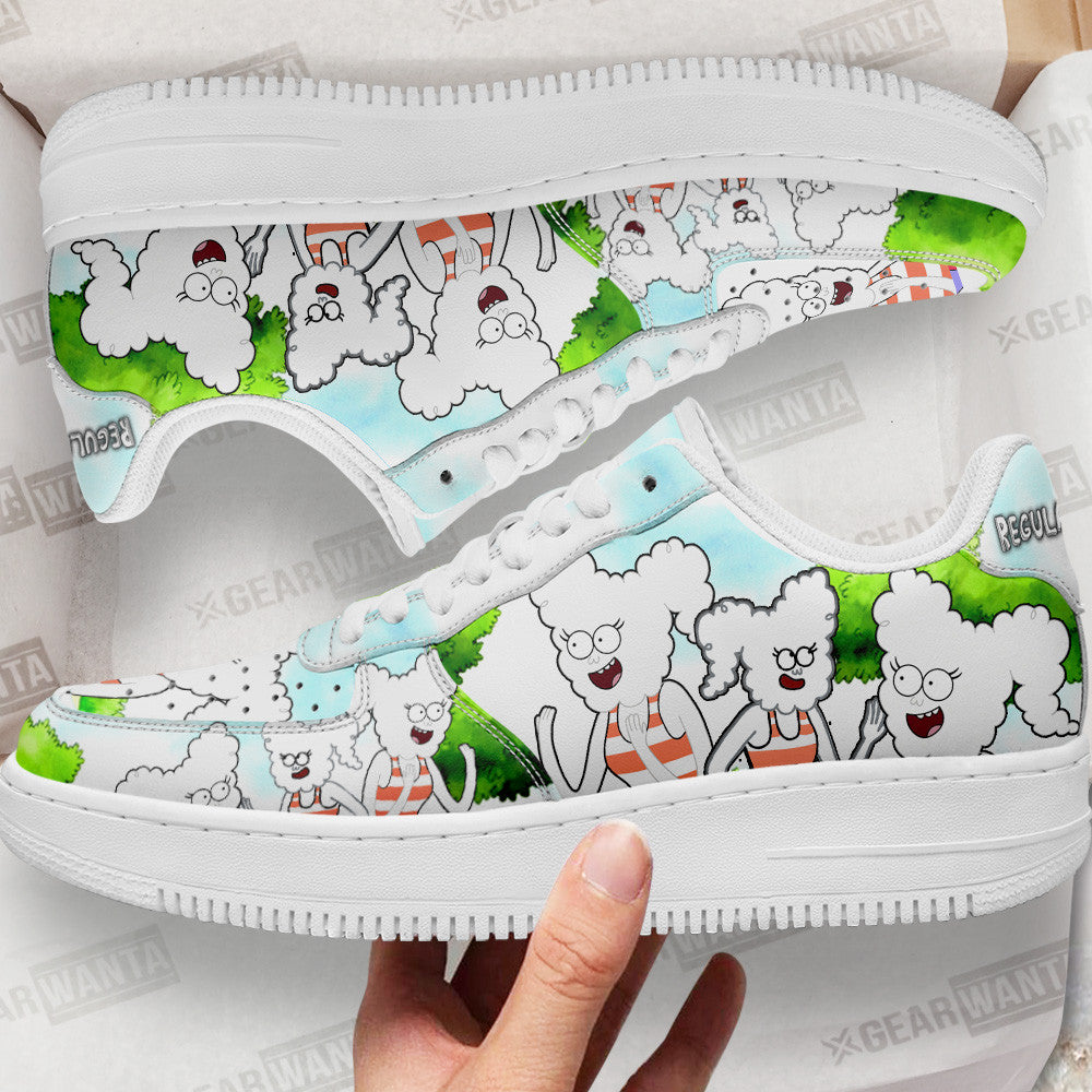 CJ Cloud-humanoid Air Sneakers Custom Regular Show Shoes-Gear Wanta