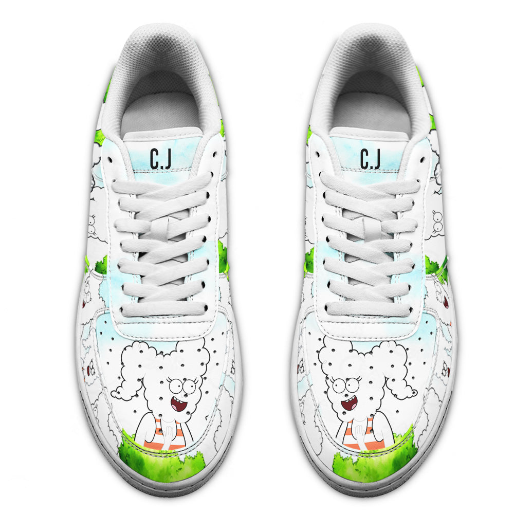 CJ Cloud-humanoid Air Sneakers Custom Regular Show Shoes-Gear Wanta