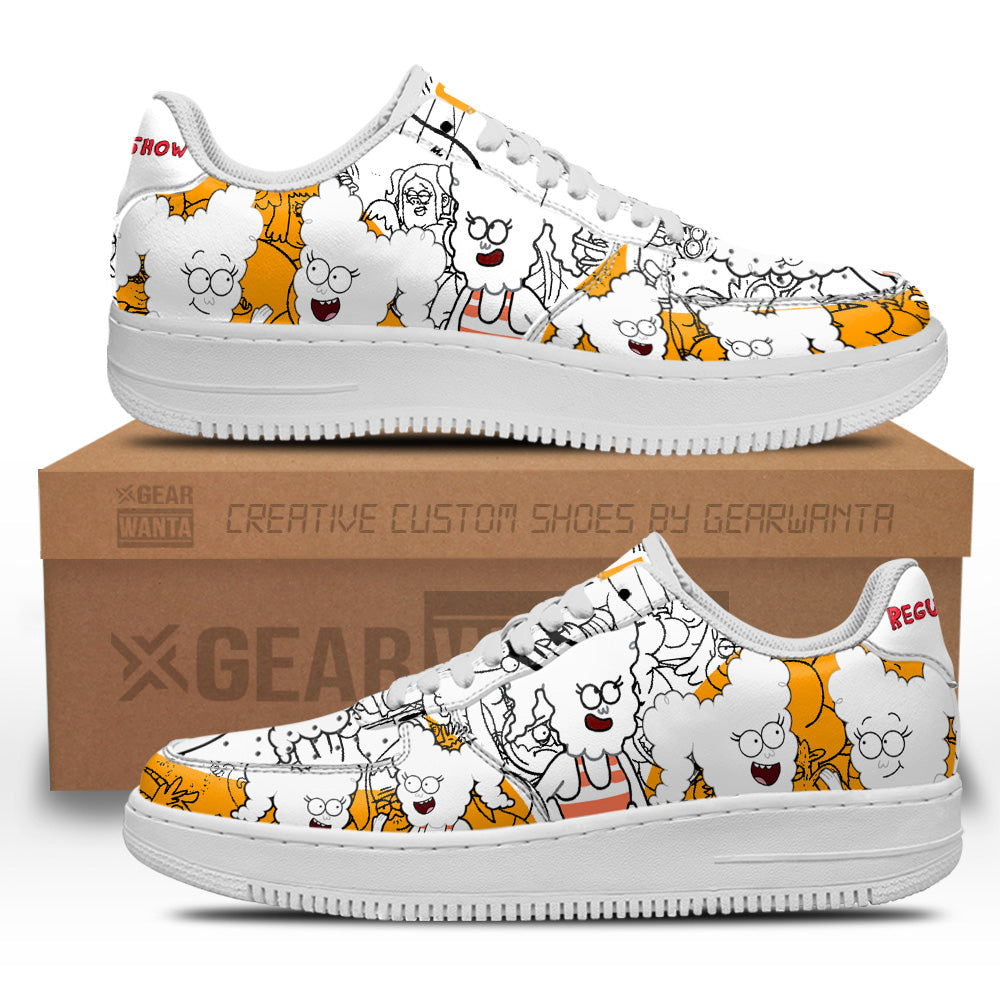 CJ Regular Show Air Sneakers Custom Cartoon Shoes-Gear Wanta