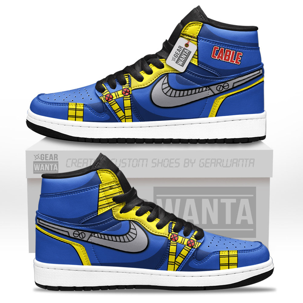 Cable Nathan Summers Shoes Movies Custom J1-Sneakers Gearwanta.com