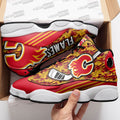 Calgary Flames J13 Sneakers Custom Shoes-Gear Wanta