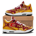 Calgary Flames J3 Sneakers Custom Shoes-Gear Wanta